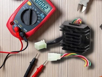 test a motorcycle rectifier