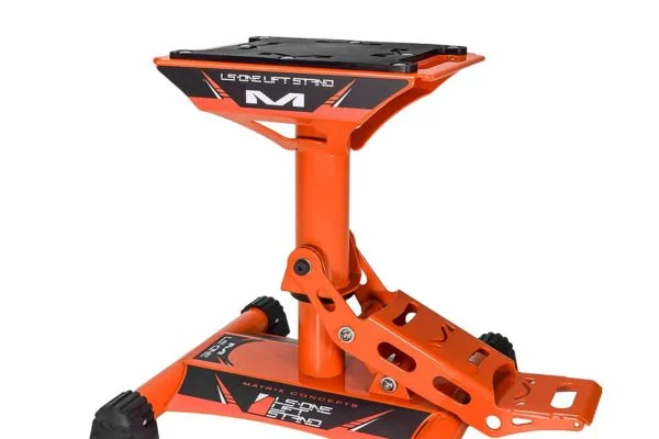 adjustable dirt bike stand